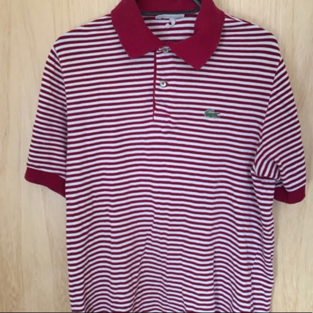 Lacoste shirt and Ralph Lauren